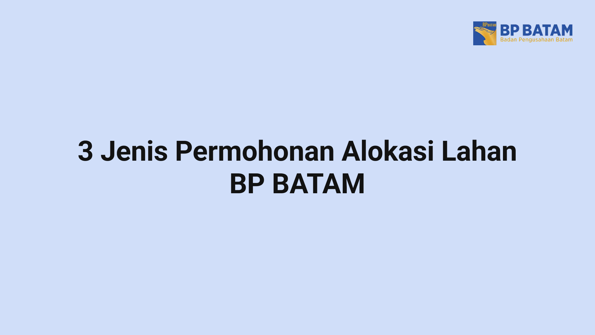 info 3 Layanan Alokasi Tanah LMS Online